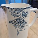 Old Longwy water pitcher/jug
