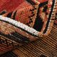 4x10 Vintage Faded Red Long Wide Turkish Runner Rug, 112x316