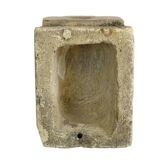 Console française ancienne en pierre reconstituée