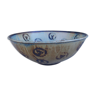 Vintage stoneware salad bowl