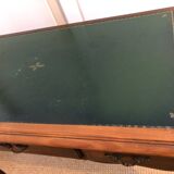 Bureau sous main en cuir ancien