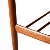 Vintage Scandinavian teak side table, design by Yngvar Sundström