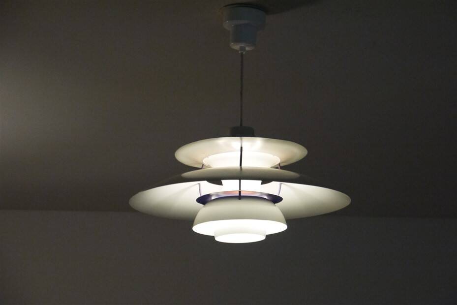 Suspension danoise PH5 vintage 1970