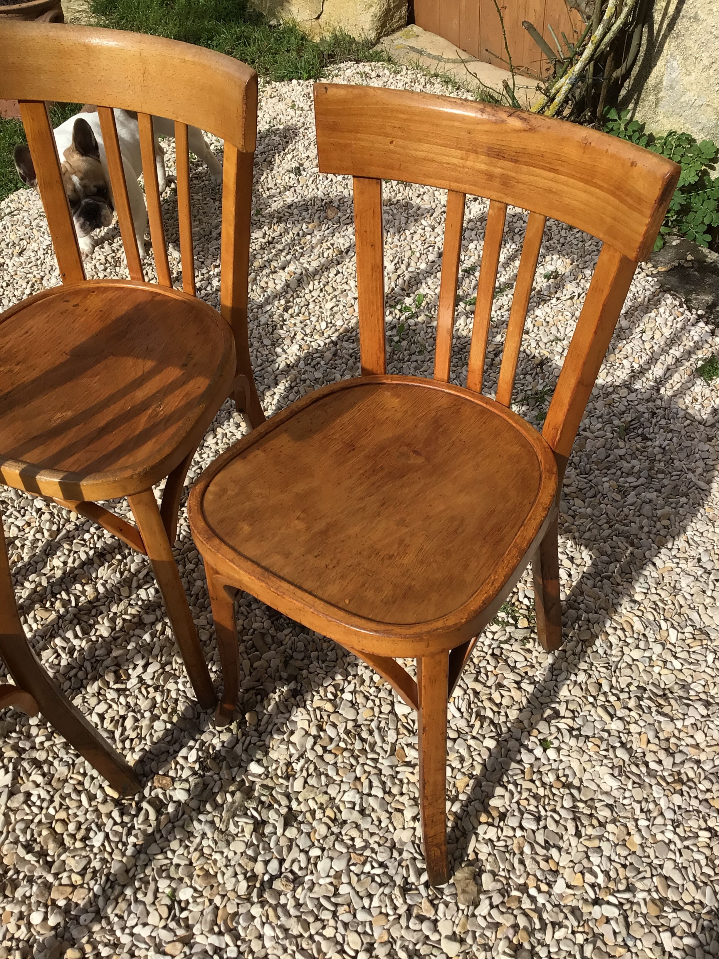4 Baumann bistro chairs