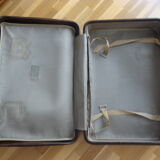 Valise porté main simili cuir noir
