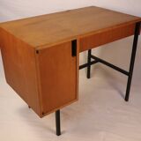 Vintage desk Jacques Hitier 1950