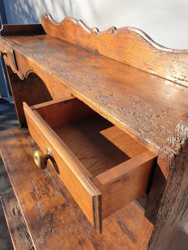 19th-century asymmetrical shelves estaminet display