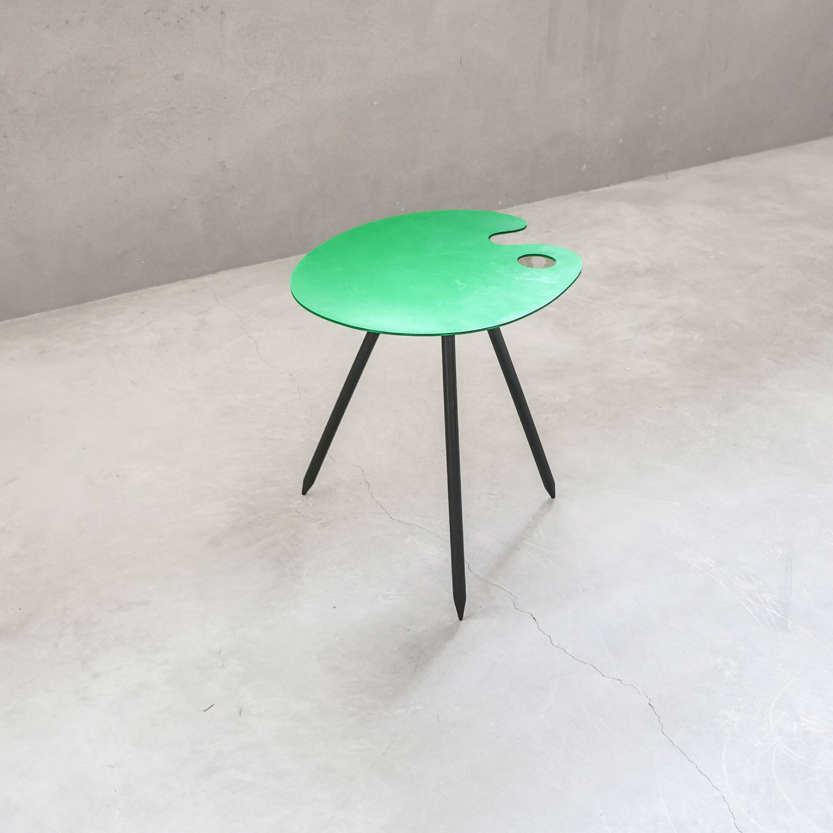 Side table by Lucien de Roeck for Bois Manu