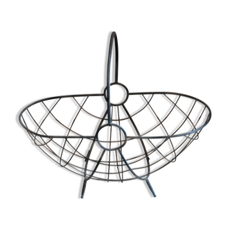 Wrought iron basket