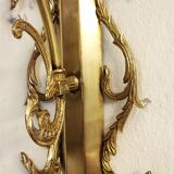 Bronze Modernist wall lamp. Spain, 1930s.