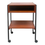 1960s trolley in teak and metal