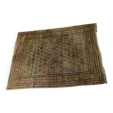 Wool carpet from SIN KIANG, entirely handmade in China, Turkestan.