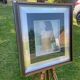 Polished steel frame and glass year 70 - aquati patent