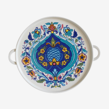 Plat céramique Villeroy et Boch modèle Izmir années 70