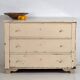 Commode ancienne en pin peint – Meuble rustique européen patiné – circa 1900
