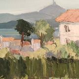 Oil on canvas signed Jean Triolet