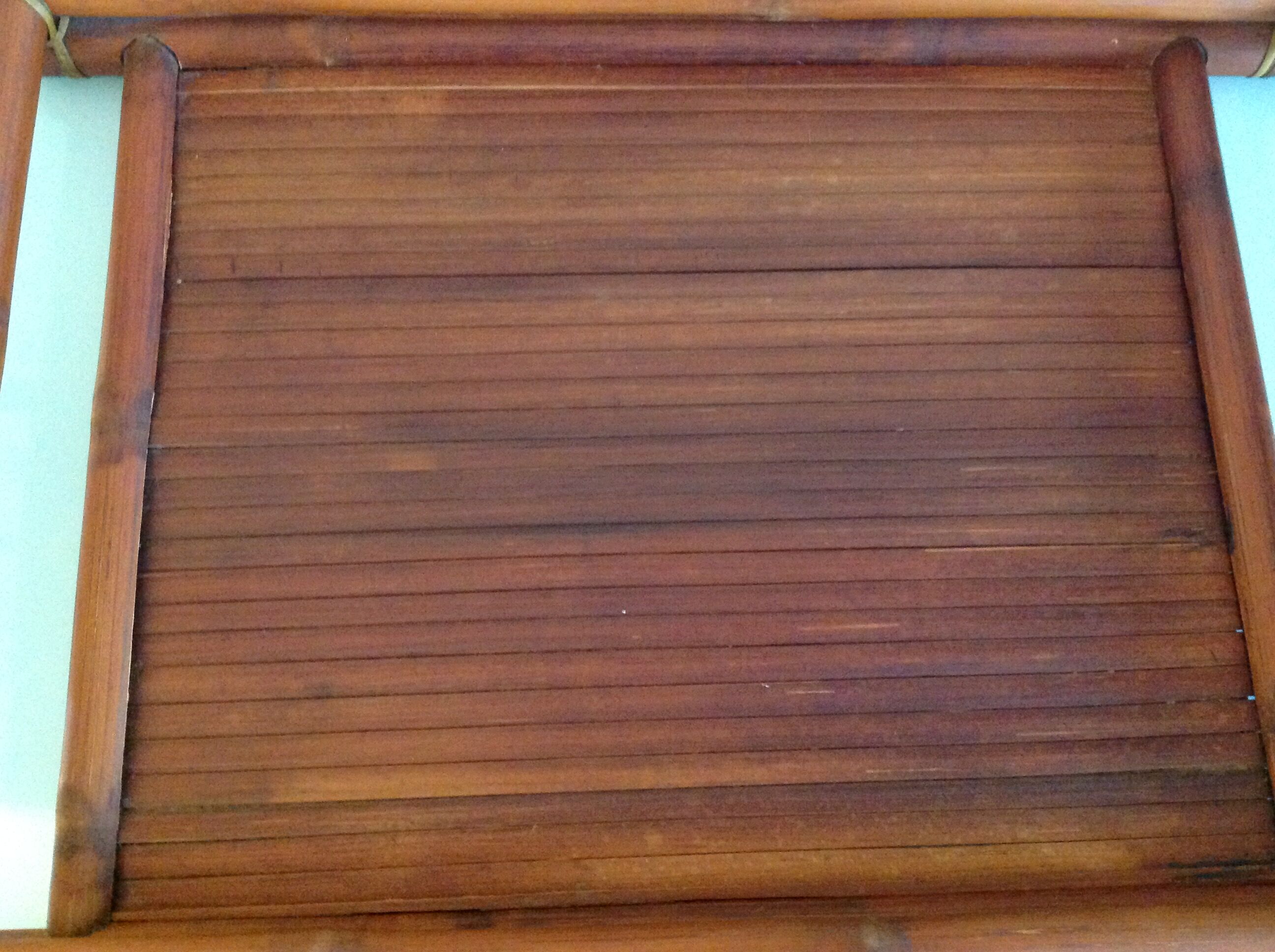 Rectangular bamboo tray 60/70s