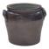 Brown glazed stoneware pot — Antique pottery