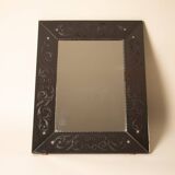 Miroir Murano en verre gravé