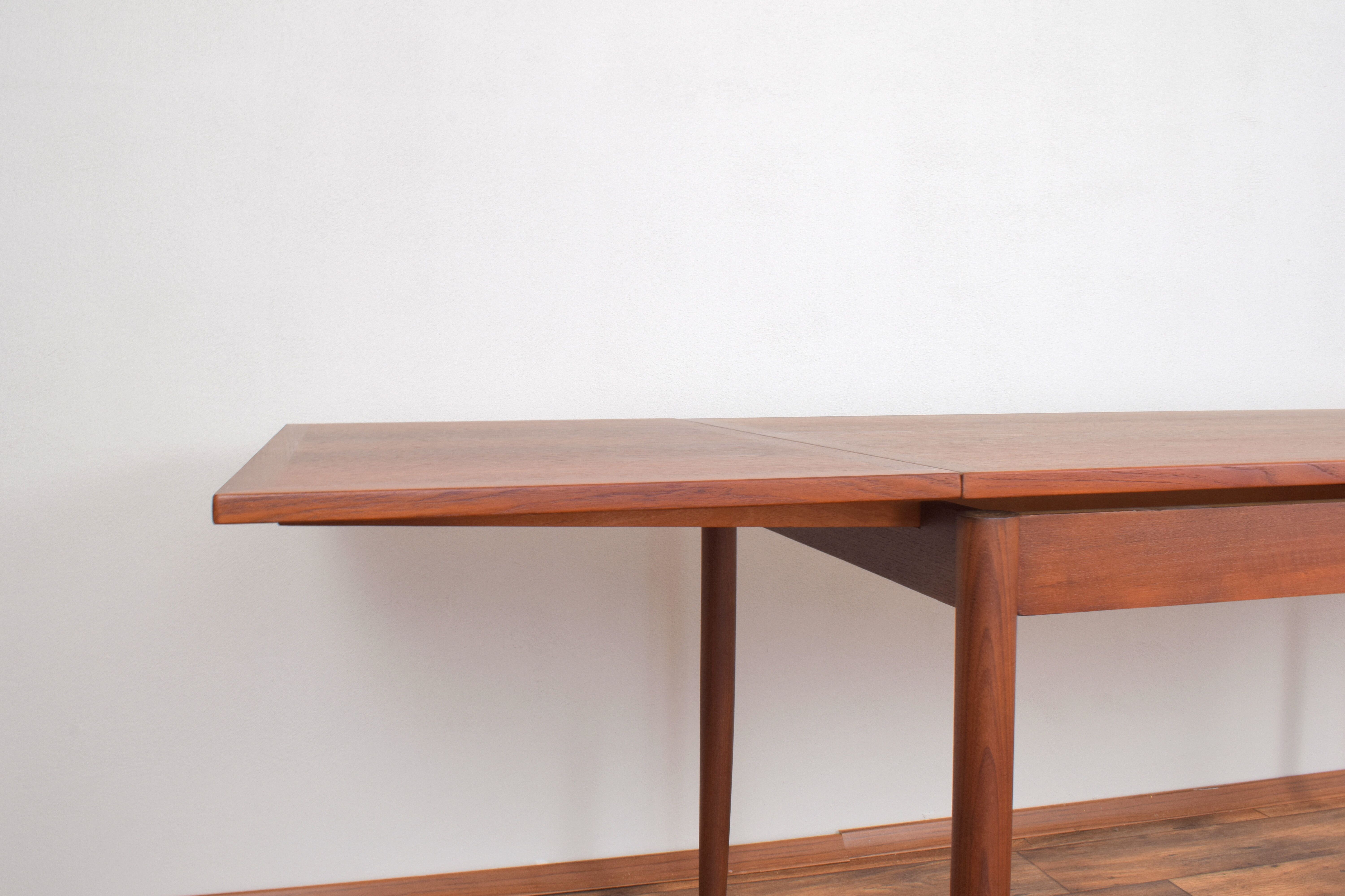 Danish teak extendable dining table