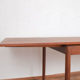 Danish teak extendable dining table