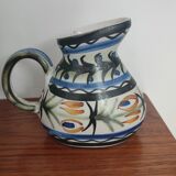 Old milk jug Quimper Keraluc