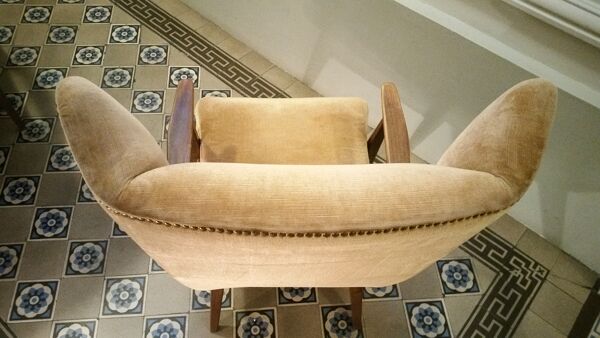 Fauteuil Wing chair Knoll Antimott