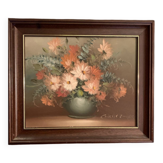 Painting by Charles E.