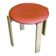 Tabouret version rose par Bruno Rey pour Dietiker, Suisse, 1970s
