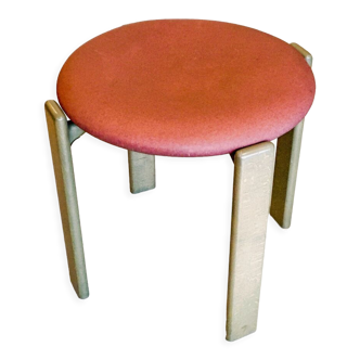 Pink version stool by Bruno Rey for Dietiker, Switzerland, 1970s