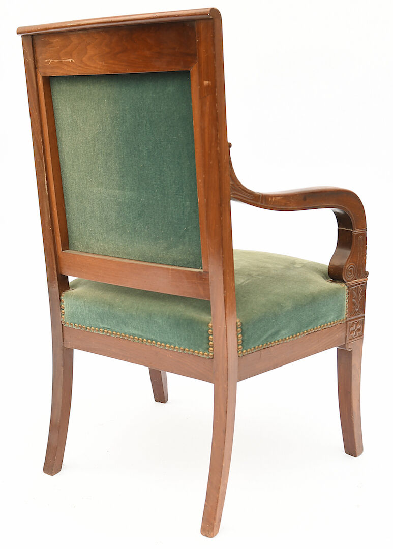 Empire style armchair