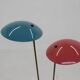 Lampe de sol mid-century par Drukov, années 1960.