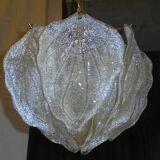 Murano glass chandelier published by Novaresi,80s