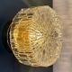 Vintage moulded glass wall or ceiling light globe