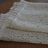 Lace/macrame tablecloth 147 cm/226 cm