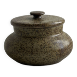 Pyrite stoneware sugar bowl.