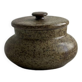 Pyrite stoneware sugar bowl.