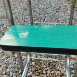 Escabeau tabouret formica ancien