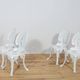 Victorian-Style Aluminium Garden Dining Set, United Kingdom, 1950s
