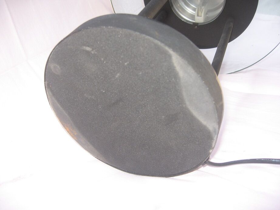 Lamp metal and glass of Robert Sonneman