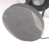 Lamp metal and glass of Robert Sonneman