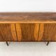 Vintage Walnut Sideboard By Lfm, Poland, 1970’s