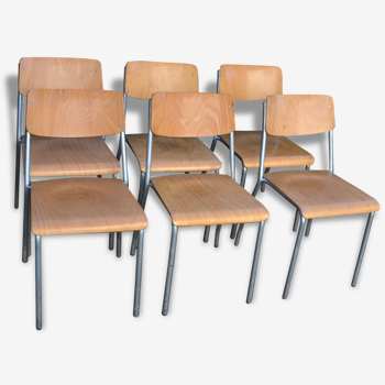 Chaises école