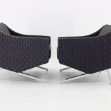 1970s Pair of Italian Design Armchairs