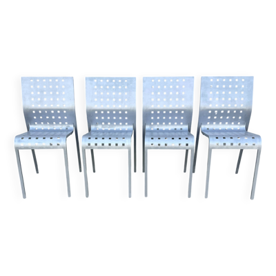 Set de 4 chaises “Mirandolina” – Pietro Arosio pour Zanotta, 1999