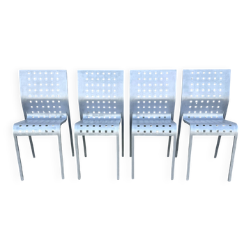 Set of 4 "Mirandolina" chairs – Pietro Arosio for Zanotta, 1999
