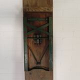 Folding bench, terrace bench, 216 cm long, 1960s