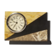 JAZ Quartz Clock Art Deco Marble Style - Table Clock