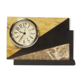 JAZ Quartz Clock Art Deco Marble Style - Table Clock