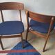 Paire de chaises de salle à manger en teck de style mid-century par Farstrup Mobler, Danemark, années 1960.